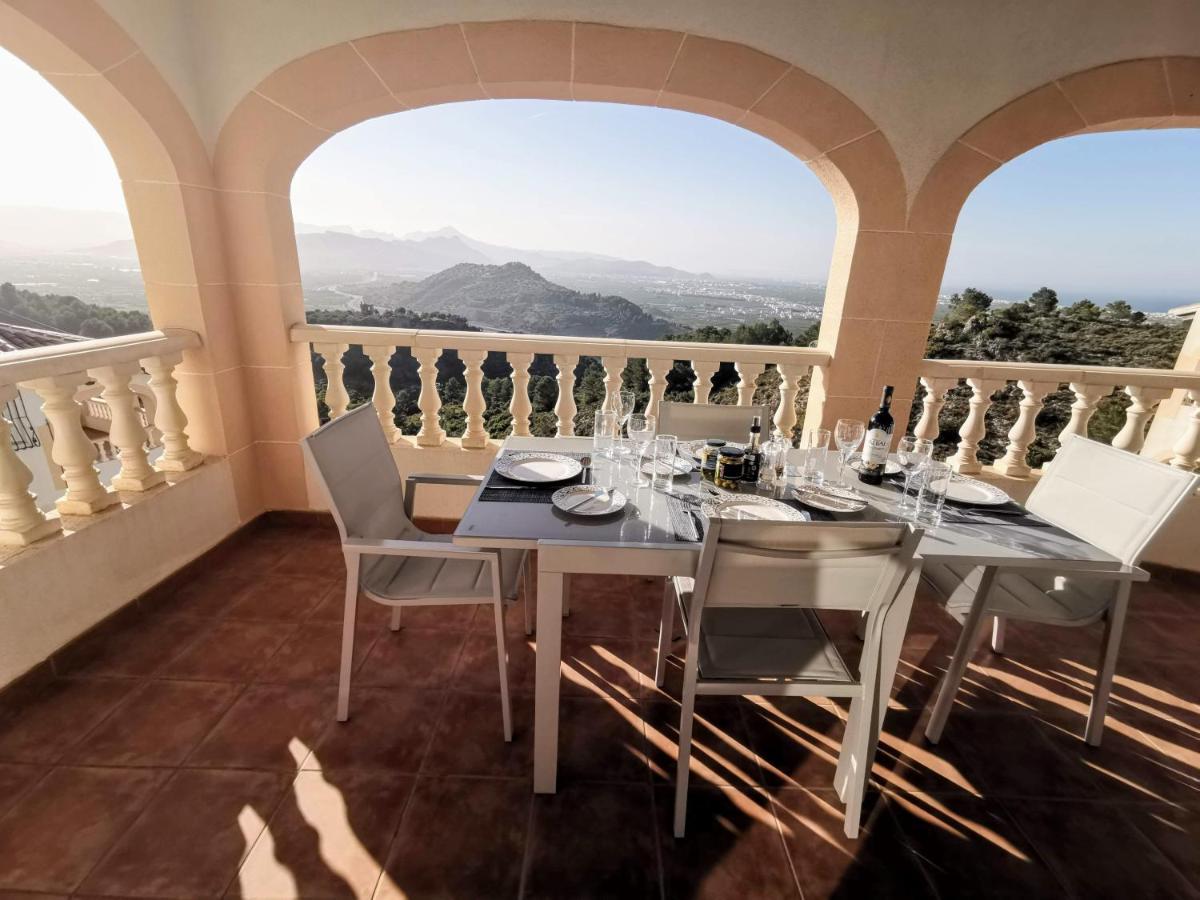 Self Contained, Detached Hillside Villa Near Oliva With Stunning Vistas Castillo del Reboller Extérieur photo